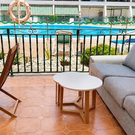 Cristianos Con Terraza Piscina Wifi * アロナ